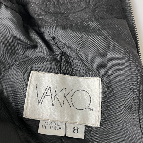 1980’s VAKKO Suede & Fox Fur Dress - Picture 5 of 5